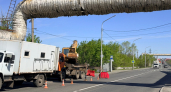 В Кургане проходят гидравлические испытания тепломагистрали «Север-1»